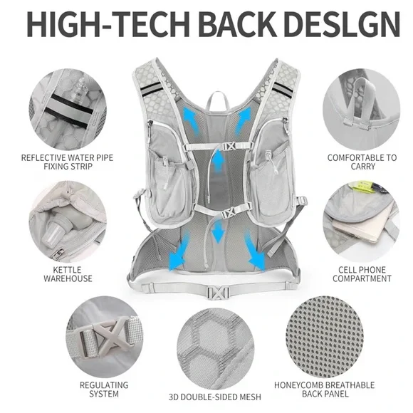 Hydration Pack Backpack - Picture 3 of 7